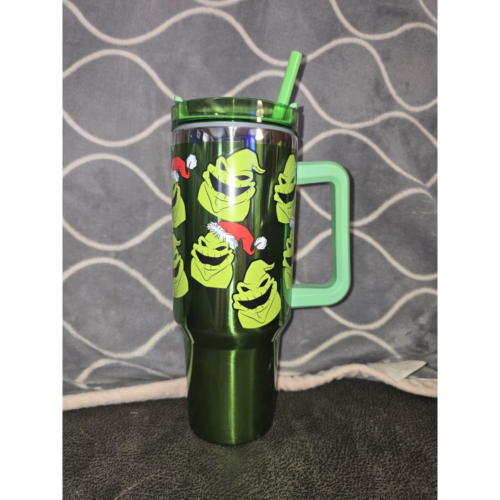 The Nightmare Before Christmas Oogie Boogie Christmas 40 Oz.‎ Drink Tumbler New
